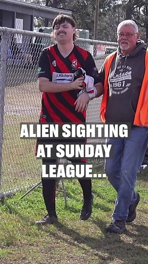 Unbelievable Alien Sighting at Sunday League Football Game