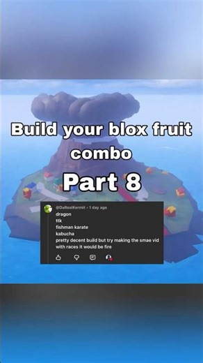 Build your blox fruit combo part 8 #shorts