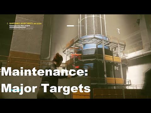 Control - Maintenance: Major Targets