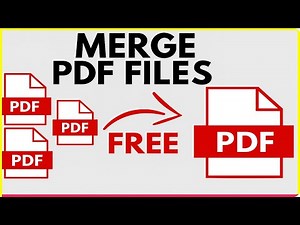 How to Merge PDF Files Into One | Combine Multiple PDFs into Single File FREE (iLovePDF Tutorial)