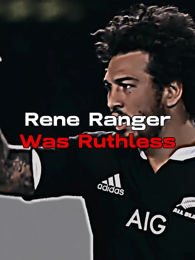 Rene Ranger Rugby Highlights and Plays