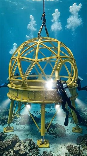 🤿 Underwater Glass Dome Build on the Ocean Floor | Deep Sea Cozy Base Transformation