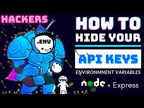Hide API Keys with Environment Variables [dotenv & GitHub] | Nodejs + Expressjs