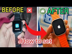 How To Set Apple Logo In Any Smartwatch 😱||100% working... Secret Code For All Smartwatch ||