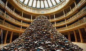 Visual Narrative Architect Focused on Choreographing Dramatic Book Displays That Transform Library Spaces into Living Art Installations