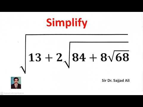 A very nice square root problem||
