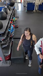 Meet Mimi, a personal trainer at Inshape Fitness! Hear her inspiring story and watch as Hector gets a quick demo. 💪✨ #FitnessJourney #inshape | Hector M Radio