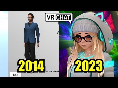Evolution of VRChat [2014-2023]