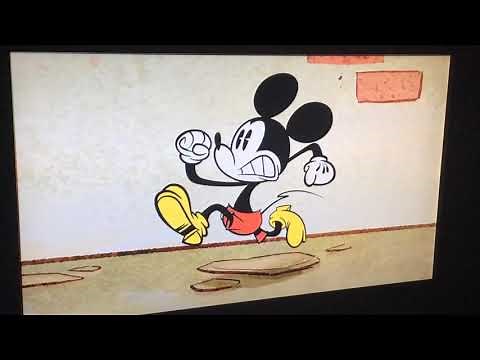 Big Bad Wolf 🐺 chase them Mickey Mouse 🐁