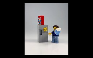 「简单易学」乐高MOC冰箱