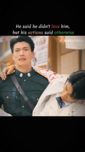 never said "I love you." He just took the bullet instead ❤️‍🩹 | The Edge of Horizon #BL #bldrama