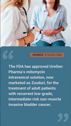 FDA Approves Zusduri as First Non-Surgical, Chemoablative Option for Recurrent Bladder Cancer Subset