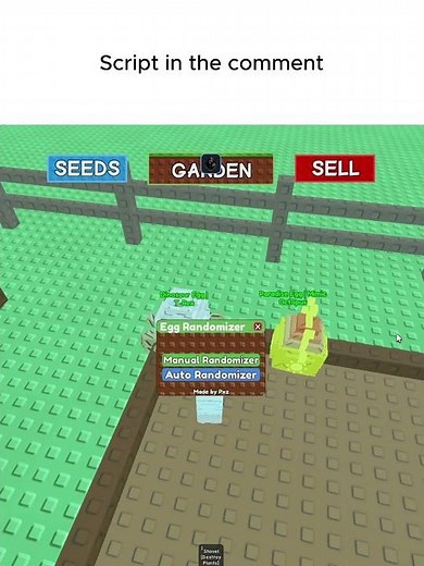 Best Egg Randomizer Script In Grow a Garden #roblox #growagarden #fyp #foryou #viral