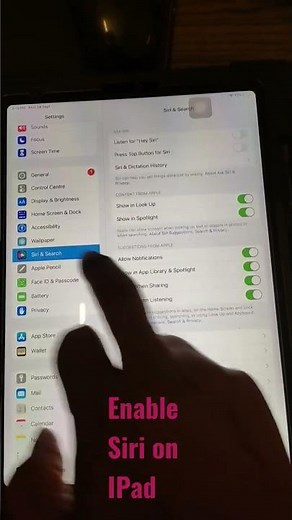 How to Enable Siri on iPad 2022