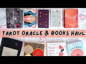 New Tarot & Oracle Decks I Couldn't Resist (+ Books)😅 It's Tarot Haul Time🐸