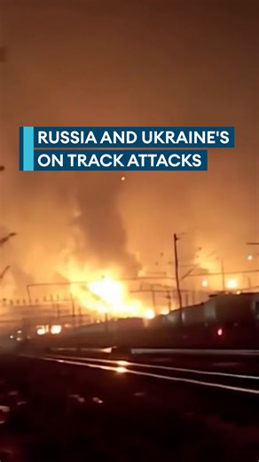 Russian Rail War Russia has stepped up attacks on Ukraine's rail network - including civilian trains - as it tries to strangle the country’s infrastructure going into winter Moscow is also using its own armoured trains to try and counter attacks on its own rail network by partisans and Ukrainian drones 🔗https://youtu.be/mat1KnII2Tc?si=iMb47kMZWCT135m- | Forces News