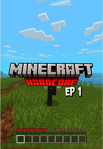 Minecraft Hardcore Survival Episode 1 Gameplay
