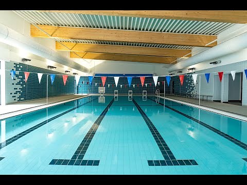High School, Cardiff, Wales | Indoor Level-Deck Swimming Pool