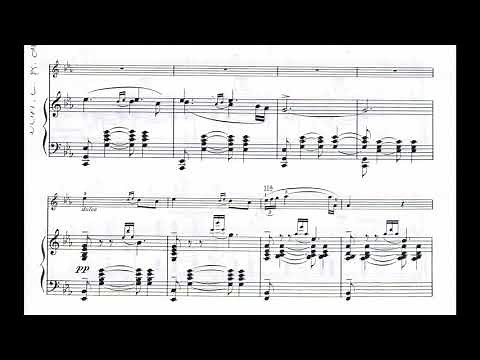 Dvorak - Songs my mother taught me (piano accompaniment)