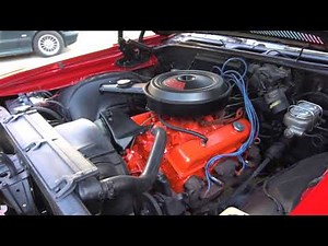 1969 Chevrolet Chevelle Malibu Sport Coupe 307 V-8 - Engine Sound