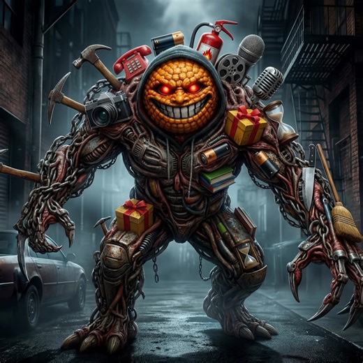 Reply @A creature that play computer #monstereveryday