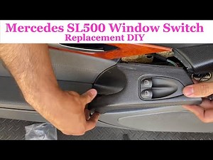 2003-2009 Mercedes Benz SL500 Window Switch Replacement (Driver Side) R230