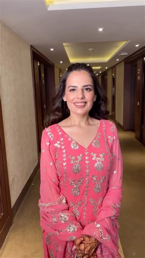 Shweta Bakshi | Makeup Artist | Bridal Makeup on Instagram: "Nude tones kiss her glowing skin, Pink wraps her like a soft vow, She poses gently—timeless, still, A bride, a princess, here and now. Makeup by @makeupbyshwetabakshi Outfit by @panache_byneha Hair artist @hairby_gaganchawla {indianbride, reelfit, bridesofindia, Bridalmakeup, trending, Makeuptransformation, softglam, Engagement bride, celebrity makeup, wedding makeup, viral, luxury makeup} #trending #makeup #weddingmakeup , #bridesofin