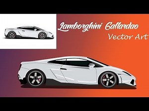 How to Create a Car Vector | Car Vector Art | Adobe Illustrator CC Tutorial