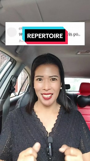 Understanding How to Pronounce 'Repertoire' in English