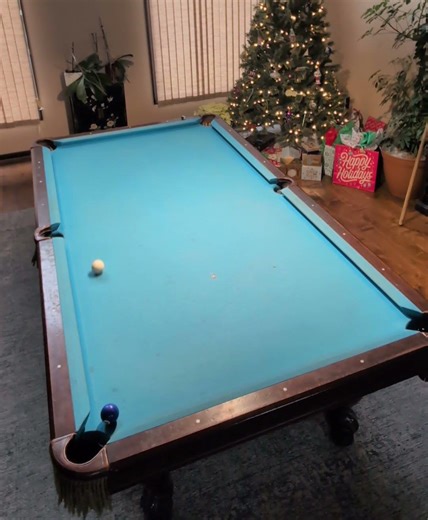 #Pool trickshot slide shot for 2 balls #Short