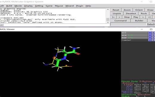Pymol2.6 分子三维可视化 电脑上如何安装 零基础快速学会
