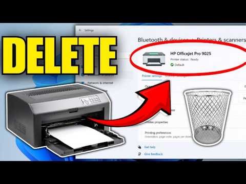 How To Delete a Printer In Windows 11 (2026)