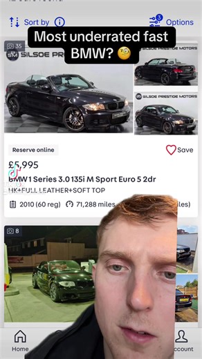 Is this the most underrated fast BMW? 🧐 #bmw #135i #cartok