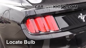 Brake Light Replacement: 2016 Ford Mustang V6 3.7L V6 Coupe