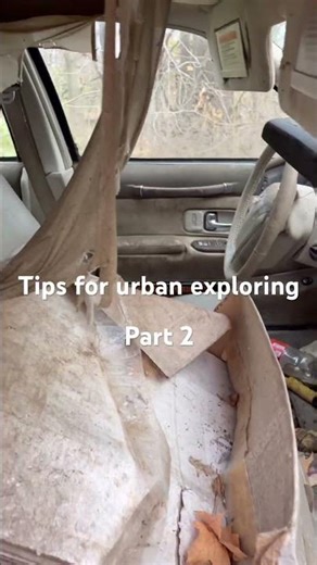 Tips for urban exploring pt. 2 #abandoned #abandonedplaces #shorts