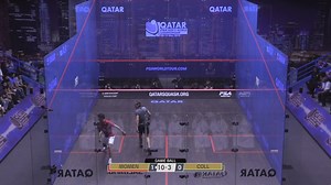 It's PSA World Championships week! 🎉 Start it off by taking a look back at some of the best shots from the men's World Championship in Qatar back in 2019 ⬇️ #PSAWorldChamps | PSA Squash Tour