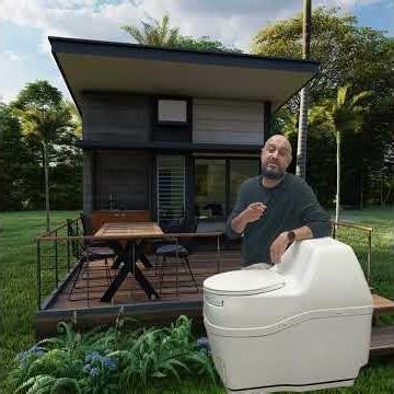 The Compact - One of Sun-Mar's smallest composting toilets, designed to go in tight spaces