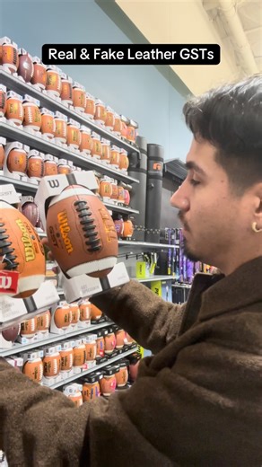 Gio’s Football Company on Instagram: "Wilson GST footballs come in real and fake leather"