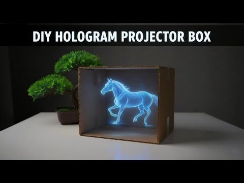 DIY Hologram Projector Box | Make 3D Hologram at Home