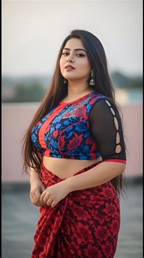 Ladka Deewana Lage 💖 Romantic Saree Walk | Plus Size Queen Confidence