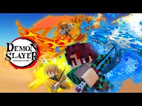NEW UPDATE...| DEMON SLAYER V4 ADDON | MINECRAFT