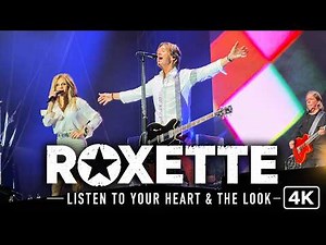 Roxette - Listen to Your Heart & The Look (live in Schwetzingen) [4K HDR]