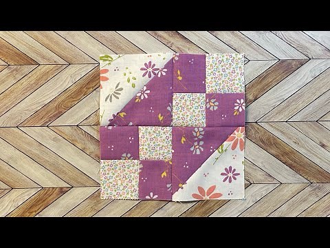 Jewel quilt block tutorial easy 6 inch quilt block