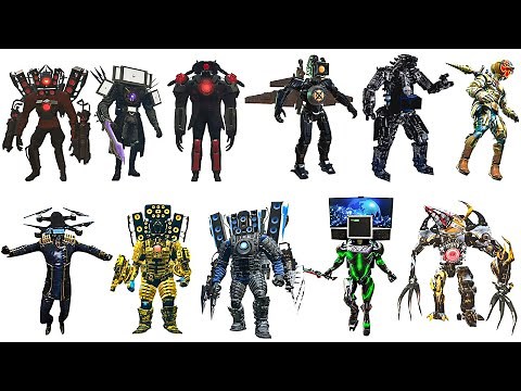 Power Levels of the Titans of Skibidi Toilet (Updated 2)