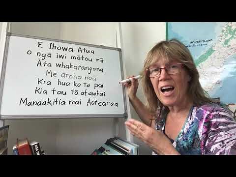 Pronouncing the Māori words in the New Zealand national anthem - Sharon Holt