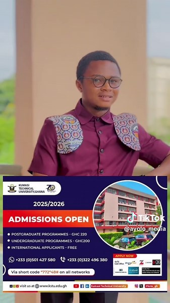 KSTU Admissions Open for 2025/2026 Academic Year