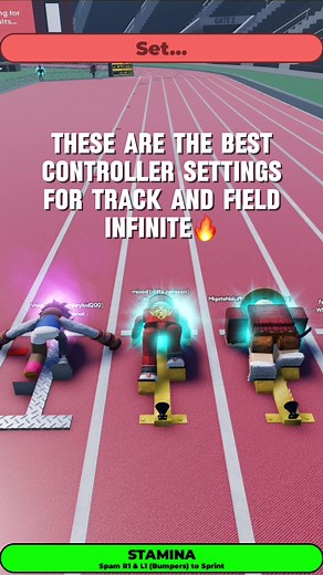 Best Controller Settings and Binds for Track and Field Infinite
