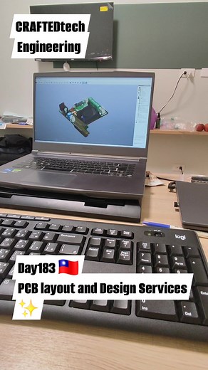 Day183 🇹🇼 PCB layout and Design Services ✨ #CraftedTech #pcbdesigner #pcbuild #PCB #pcbuilder #electronics | Gab Arellano