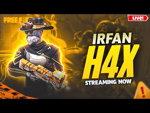 LIVE GUILD TEST🔥😍 IRFAN H4X IS LIVE NOW | FREE FIRE LIVE STREAM | FF LIVE #irfanh4x
