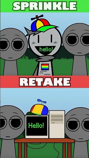 Incredibox Sprunki Retake but Sprinkle VS Sprunki Retake OG *HAPPY VERSION* 😭